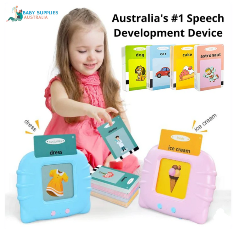 Audible Flashcard Device- Early Education Device + Flashcards ( 224 cards )